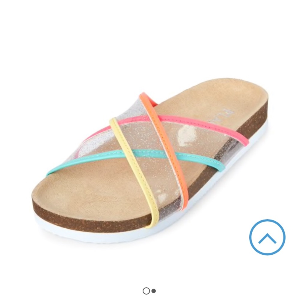 Glitter Rainbow Sandals